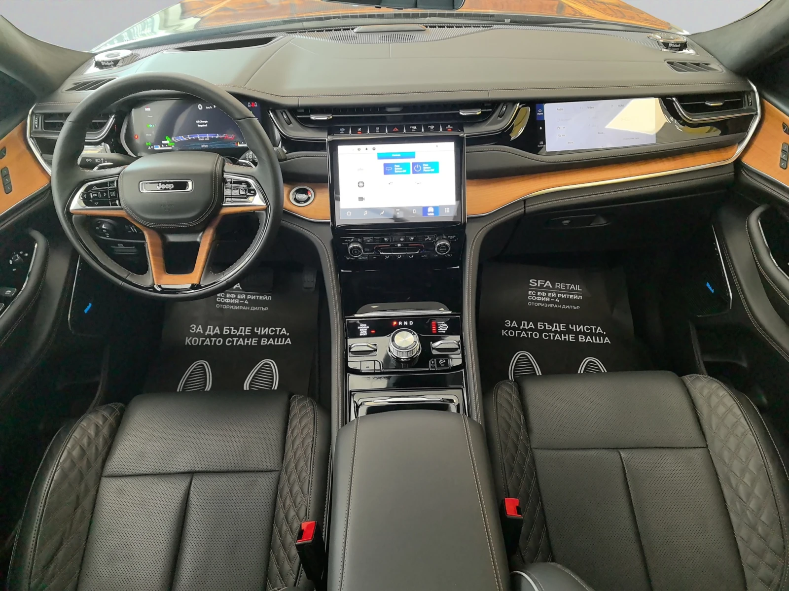 Jeep Grand cherokee SUMMIT RESERVE 2.0 PHEV Petrol 380 hp AT8 4xe | Mobile.bg   12