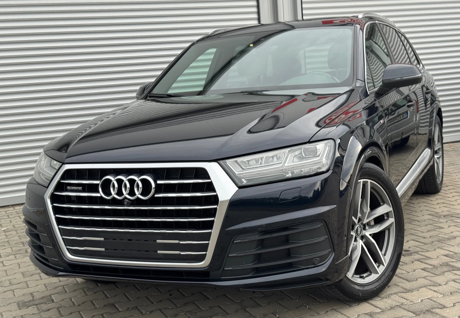 Audi Q7 3, 0tdi matrix, s-line, 6+ 1, euro6B, 4x zone, nav | Mobile.bg   1
