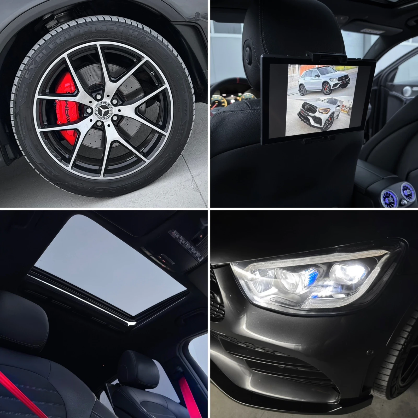 Mercedes-Benz GLC 220 PREMIUM AMG/ 9G/ 4MATIC/ 3xTV/ NIGHT PACK/, снимка 12 - Автомобили и джипове - 54968061