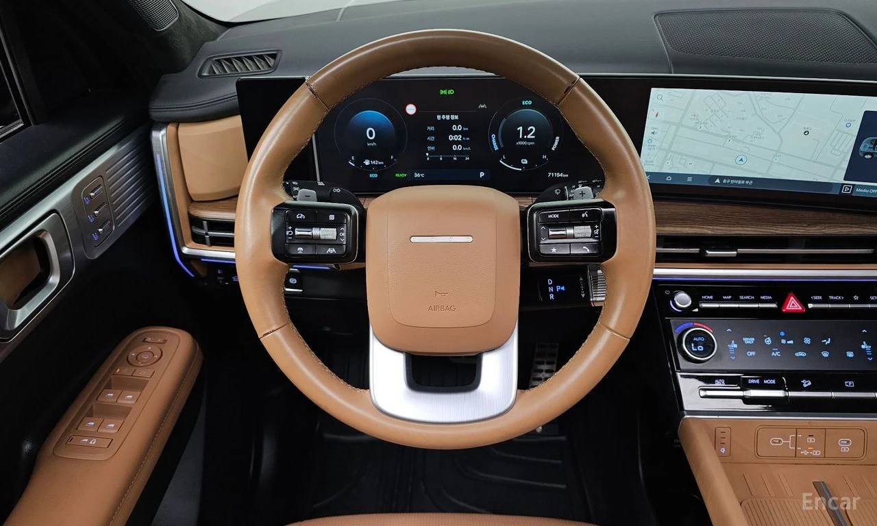 Hyundai Santa fe 1.6* HYBRID* PRESTIGE* ПОДГРЕВ* ОБДУХВАНЕ* 360КАМЕ, снимка 9 - Автомобили и джипове - 55350856