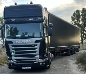 Scania R 450 ЦЕНАТА Е ЗА КОМПОЗИЦИЯ - ВЛЕКАЧ+ ПОЛУРЕМАРКЕ, снимка 1