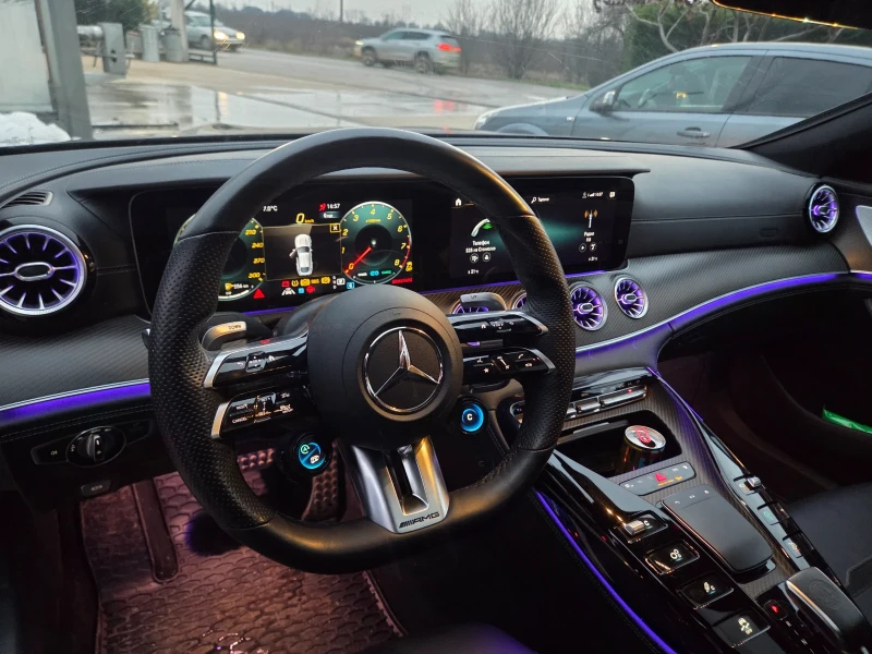 Mercedes-Benz GT 43 AMG + EQ BOOST / FACE / 4MATIC+ /ЛИЗИНГ, снимка 10 - Автомобили и джипове - 52879463