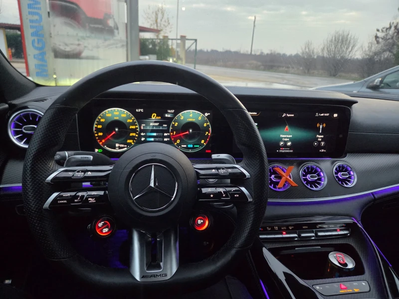 Mercedes-Benz GT 43 AMG + EQ BOOST / FACE / 4MATIC+ /ЛИЗИНГ, снимка 11 - Автомобили и джипове - 52879463