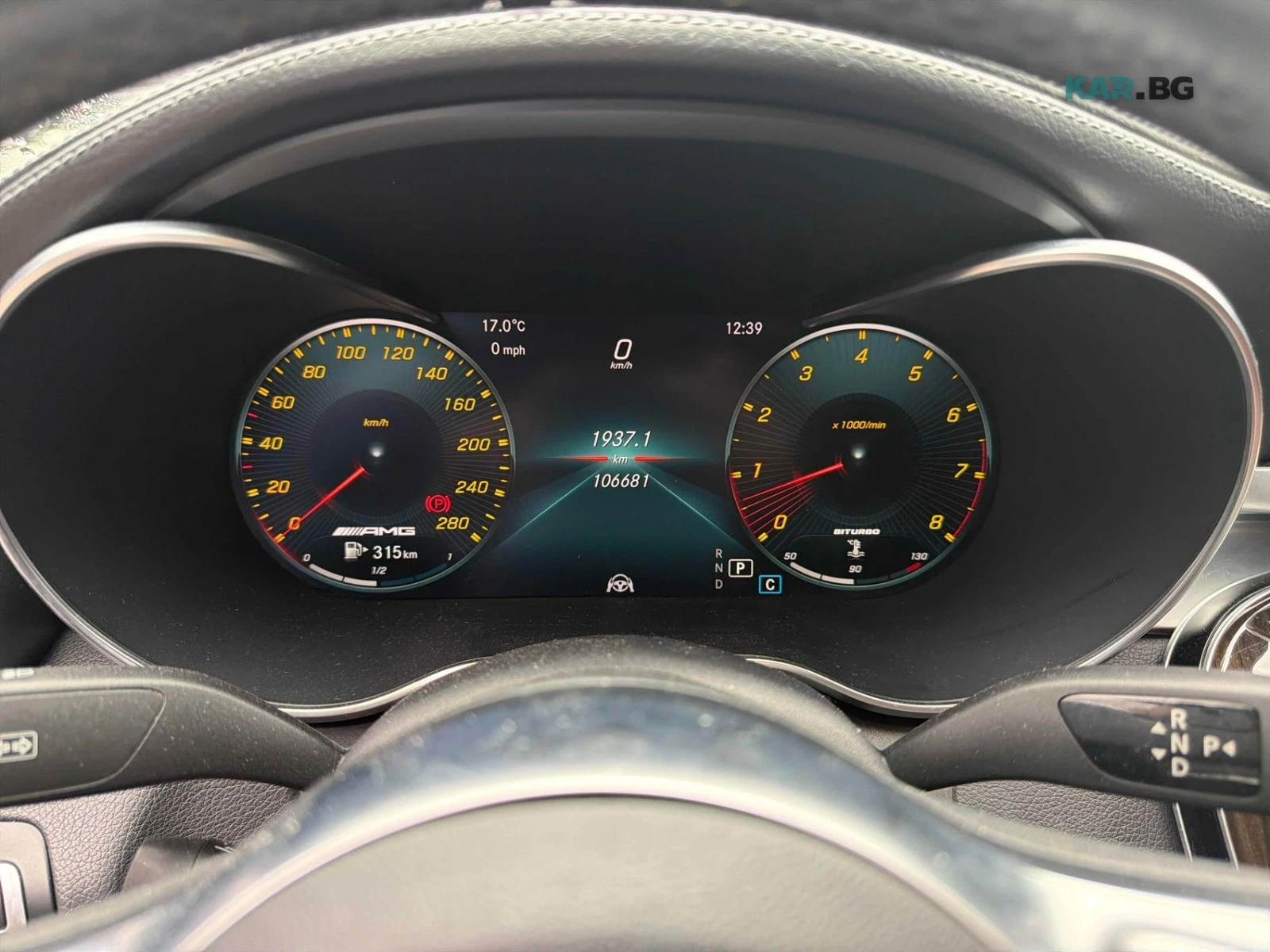 Mercedes-Benz C 43 AMG 1of1 Saddle Designo Aвтокредит Цена до България, снимка 8 - Автомобили и джипове - 55250716