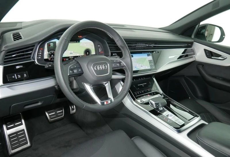 Audi Q8 50 TDI QUATTRO S-LINE B&O HEAD UP MATRIX, снимка 8 - Автомобили и джипове - 52566963