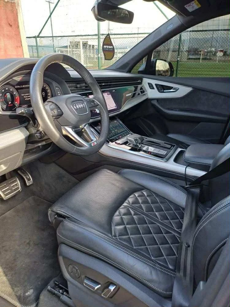 Audi SQ7 ГОТОВ ЛИЗИНГ Audi SQ7 4.0 v8 507k.s , снимка 15 - Автомобили и джипове - 53393125