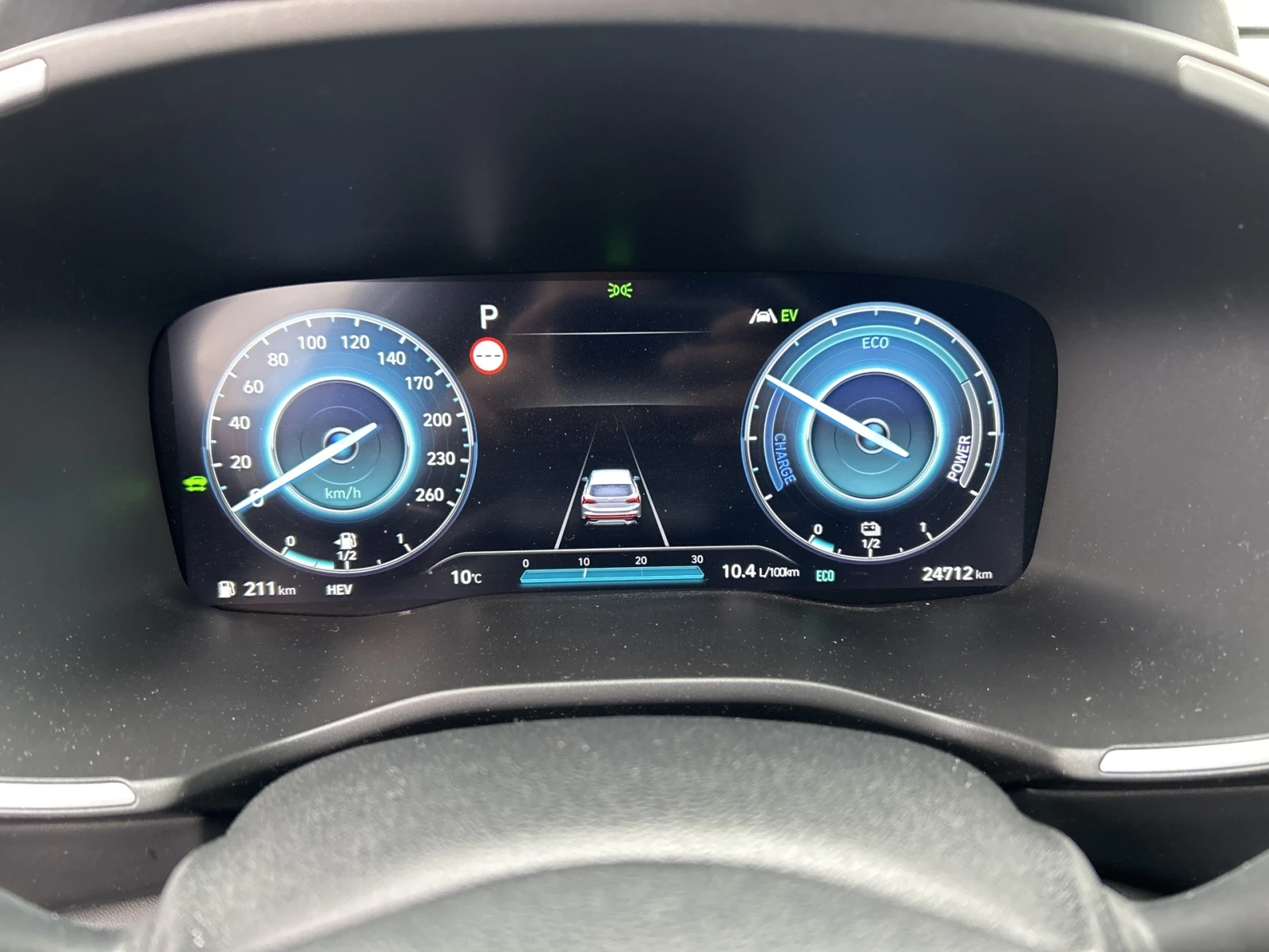 Hyundai Santa fe 1.6 GDi - AWD - Hybrid, снимка 14 - Автомобили и джипове - 54327545