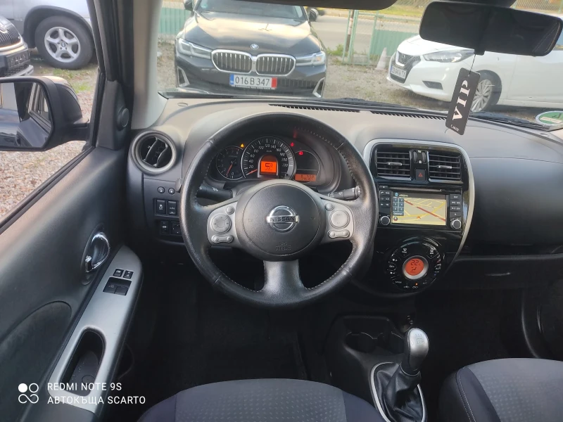 Nissan Micra 1.2i/98кс, 2015г., Германия, панорама , снимка 9 - Автомобили и джипове - 52203563