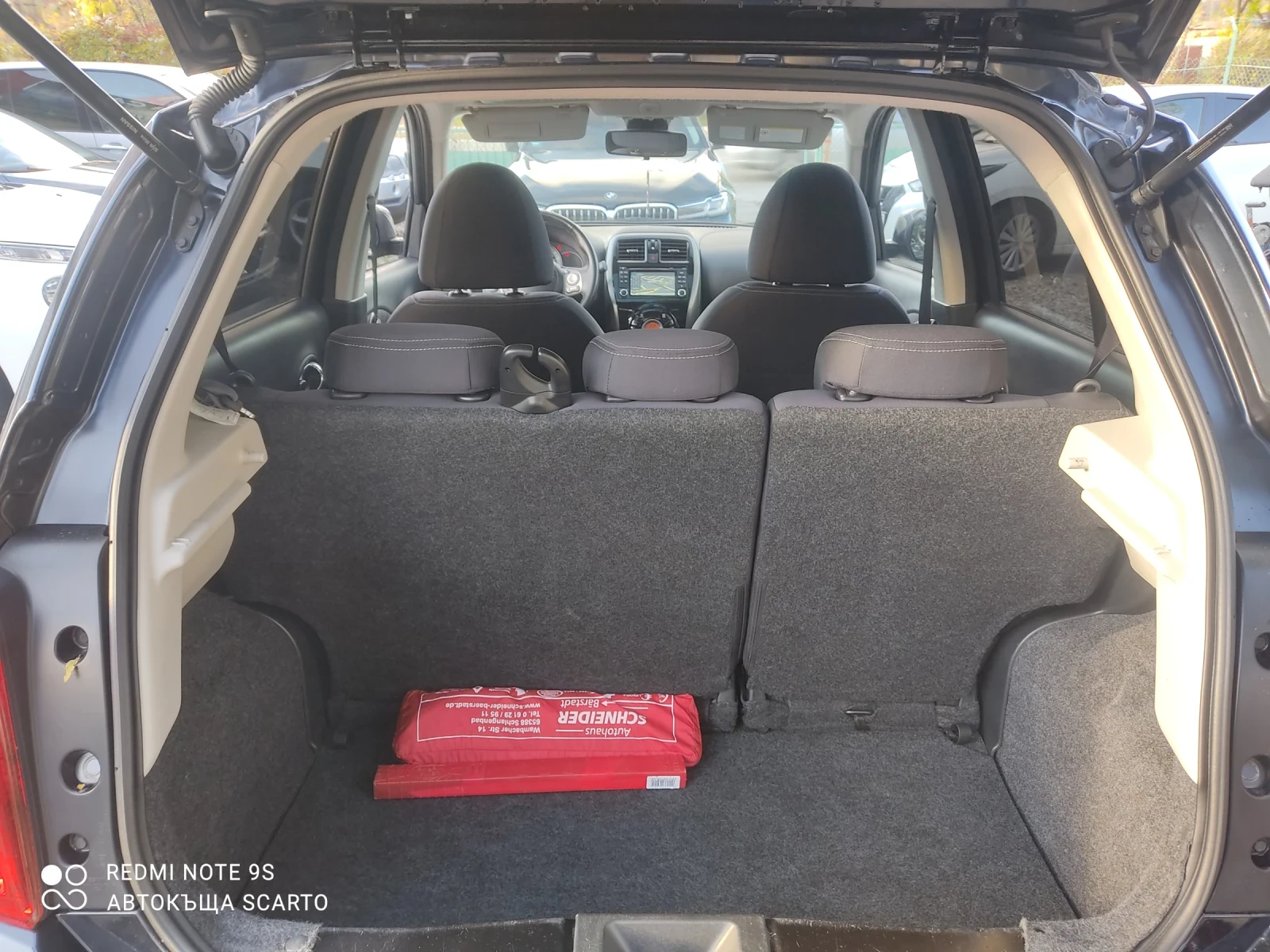 Nissan Micra 1.2i/98кс, 2015г., Германия, панорама  | Mobile.bg — изображение 11