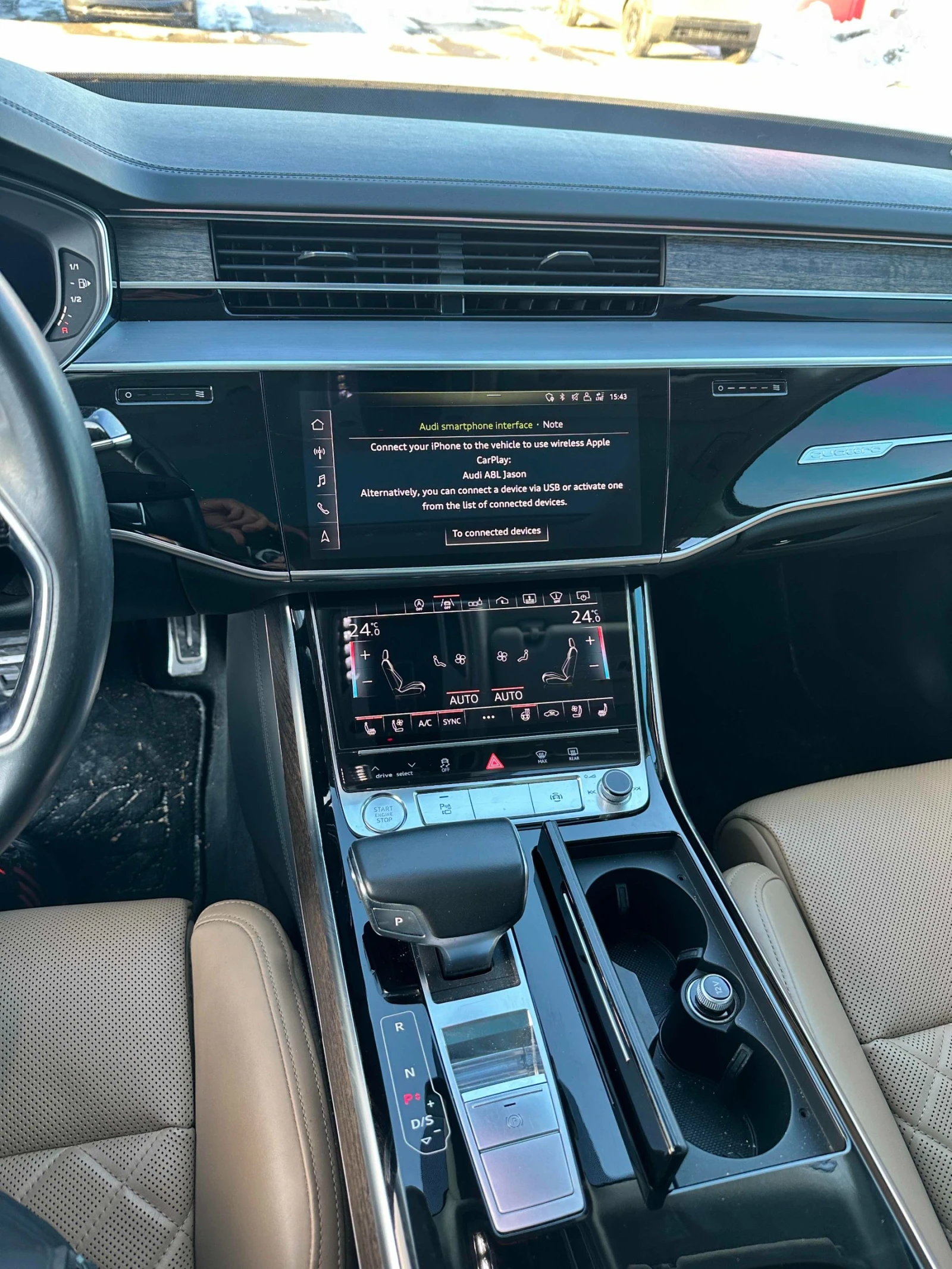 Audi A8 55TFSI* MATRIX* ОБДУХВАНЕ* МАСАЖ* 360КАМЕРА*  - изображение 10