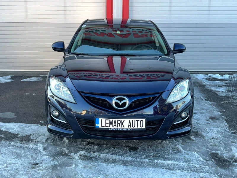 Mazda 6 2.2D KLIMATRONIK 6-СКОРОСТИ EVRO 5A ЛИЗИНГ!!!, снимка 1 - Автомобили и джипове - 48753020