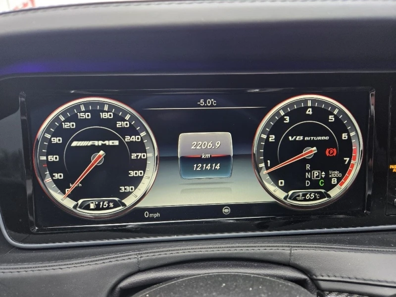 Mercedes-Benz S 63 AMG 2016 * MAСАЖИ * ТЕЛЕВИЗОРИ * ВСИЧКИ ЕКСТРИ * , снимка 9 - Автомобили и джипове - 52979497