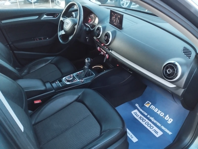 Audi A3 1.6TDI АВТОМАТ КОЖА НАВИ , снимка 14 - Автомобили и джипове - 53129023