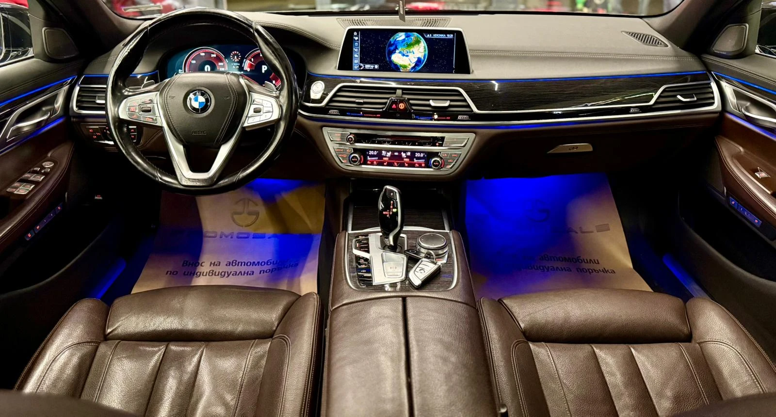 BMW 740 Long* Sky Lounge* M Paket* Leasing  - изображение 9