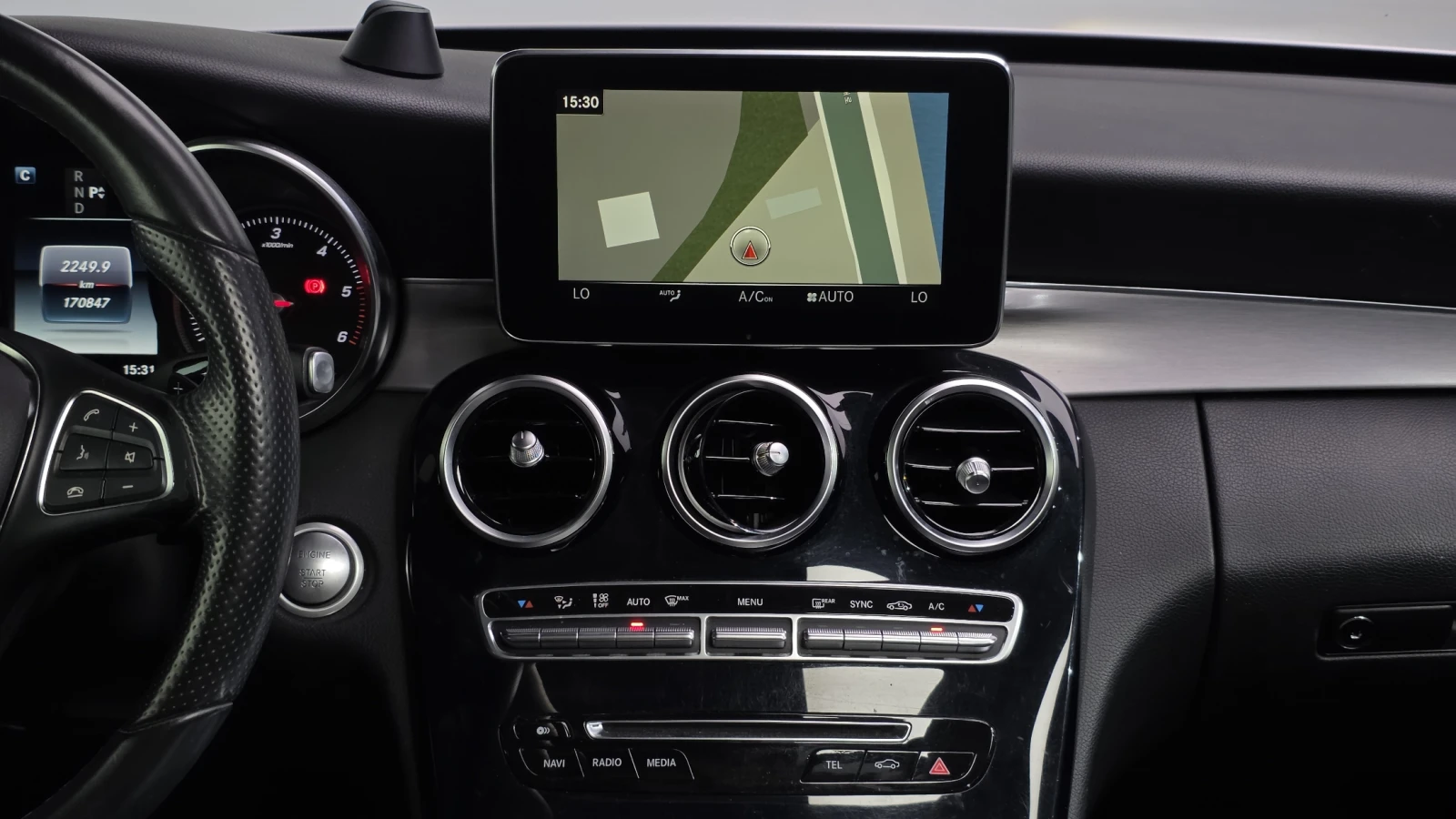 Mercedes-Benz C 220 HUD BLIND SPOT ��� ������ ����* encareu.com | Mobile.bg � ����������� 14