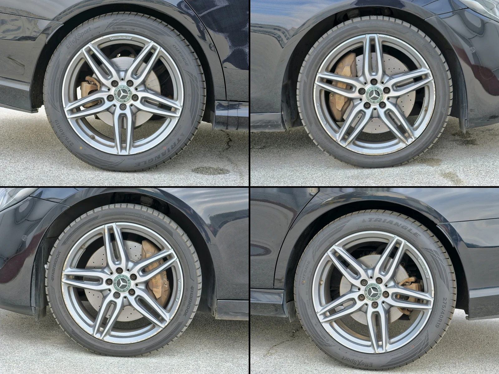 Mercedes-Benz E 350 AMG Panorama Widescreen 360 гр, снимка 17 - Автомобили и джипове - 56743448