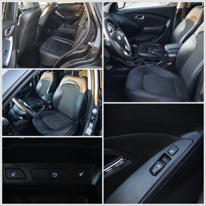 Hyundai IX35 1.7crdi / Кожа / Подгрев / Навигация, снимка 12 - Автомобили и джипове - 48742442