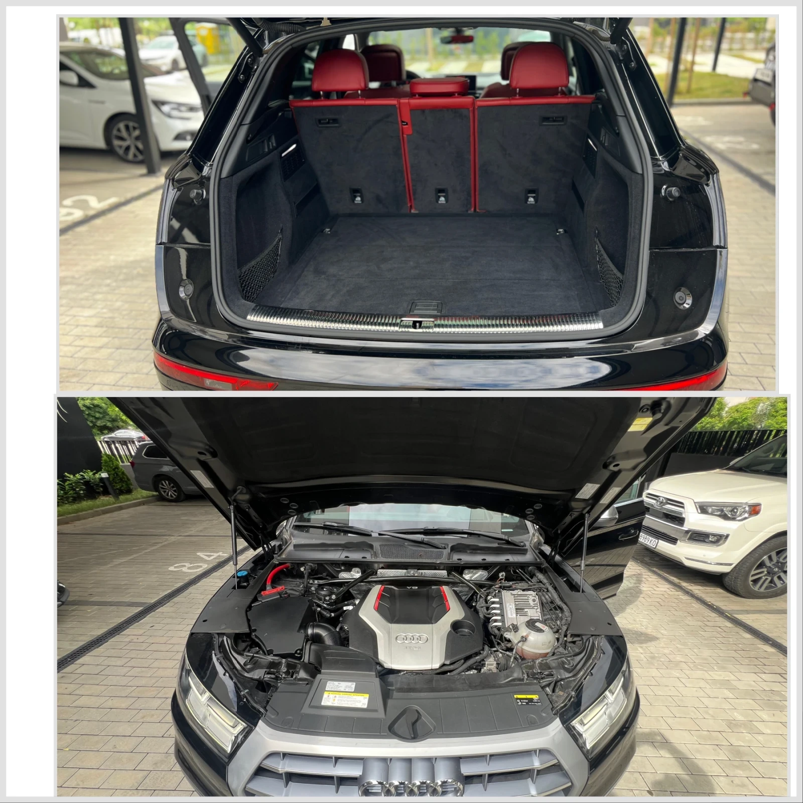 Audi SQ5 3.0 TFSI / 125 Хил км / Virtual / B&O / Панорама/, снимка 6 - Автомобили и джипове - 55141647