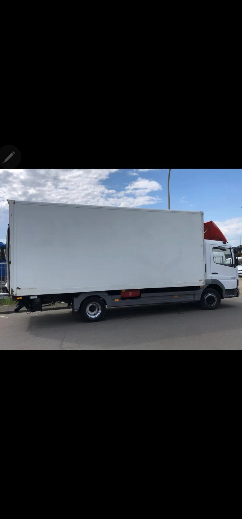 Mercedes-Benz 815 Падащ борд, снимка 2 - Камиони - 55806921