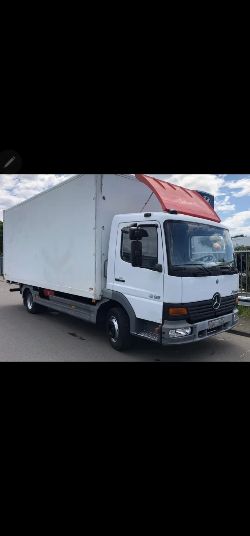 Mercedes-Benz 815 Падащ борд