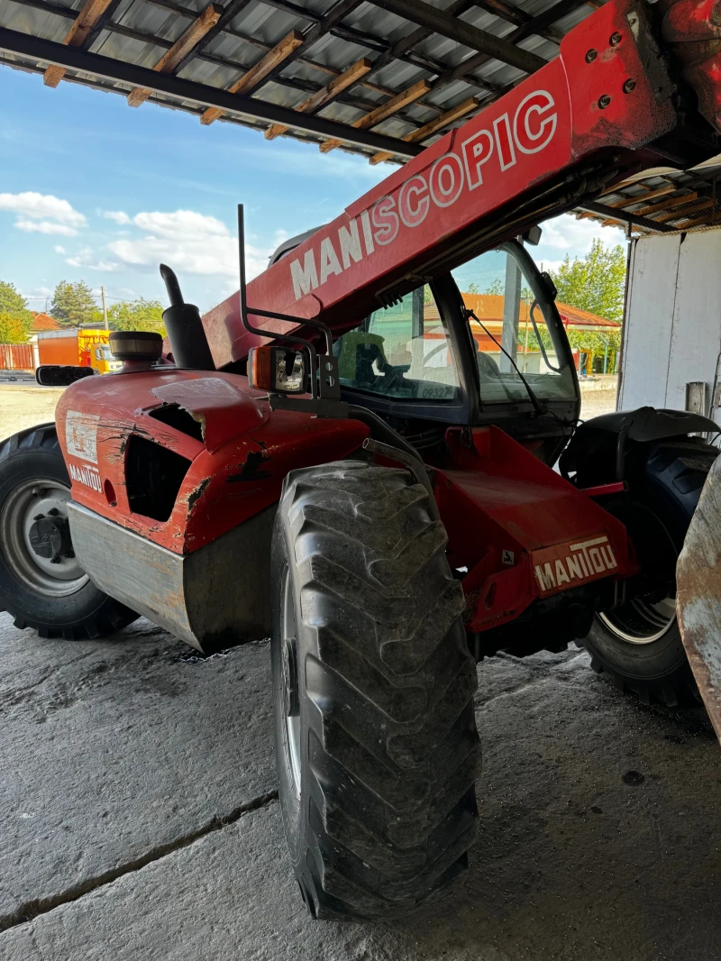 Телескопичен товарач Manitou Mt732, снимка 2 - Селскостопанска техника - 47999803