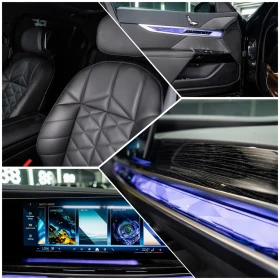 BMW 740 D XDRIVE LED M SPORT ПАНО B&W HUD ЛИЗИНГ 100%, снимка 16