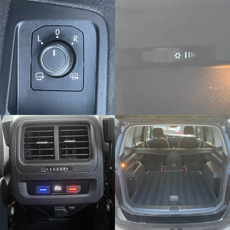 VW Touran 2.0TDI DSG Highline LED, снимка 17 - Автомобили и джипове - 47329440