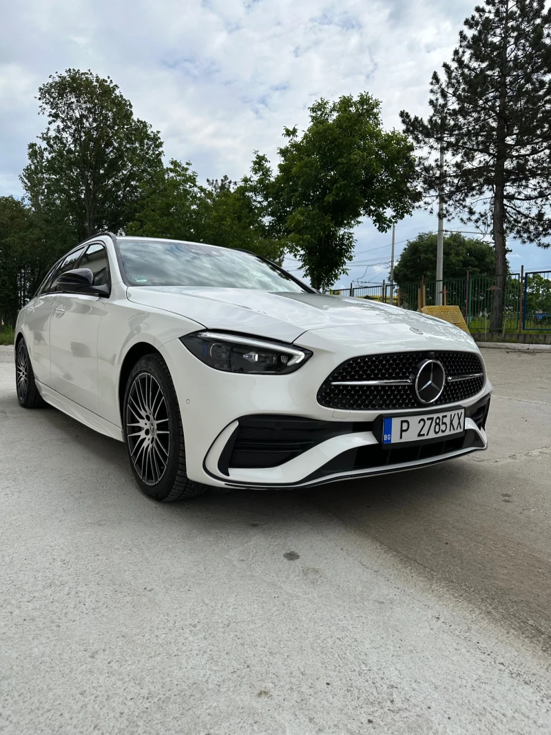 Mercedes-Benz C 300 AMG/Digital/Distronic/Night Pack/360/Гаранция, снимка 3 - Автомобили и джипове - 48319673