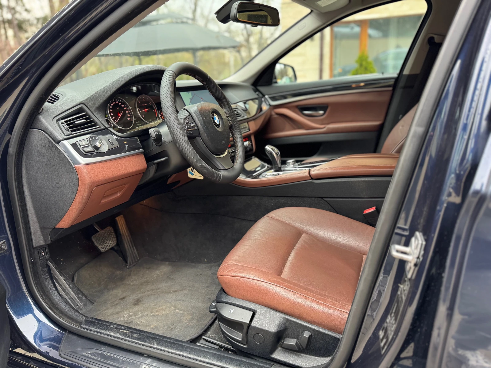 BMW 520 8 скорости-Навигация-Автоматик-Кожа-Ксенон-F1*  - изображение 9