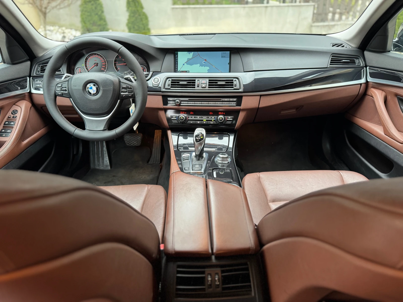 BMW 520 8 скорости-Навигация-Автоматик-Кожа-Ксенон-F1*  - изображение 8