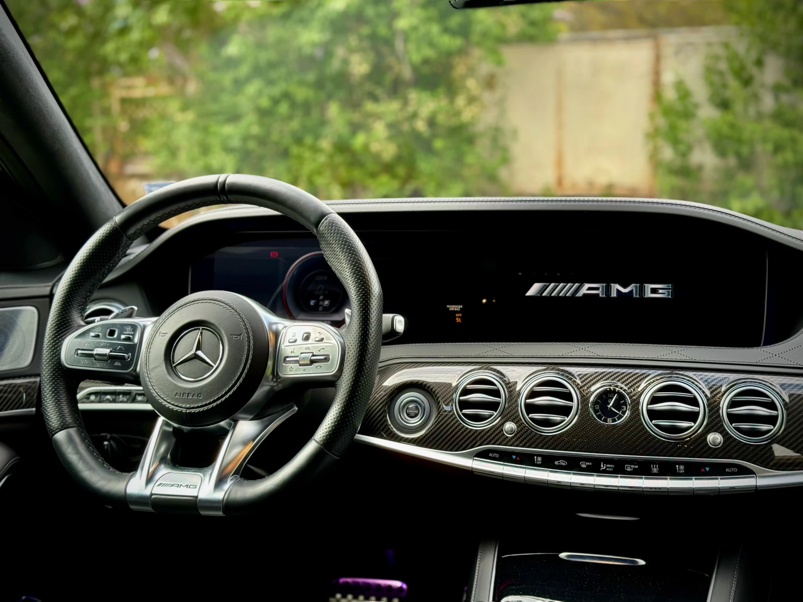 Mercedes-Benz S 560 Ориг. AMG пакет/LONG/4-Matic/Лизинг, снимка 8 - Автомобили и джипове - 54391966