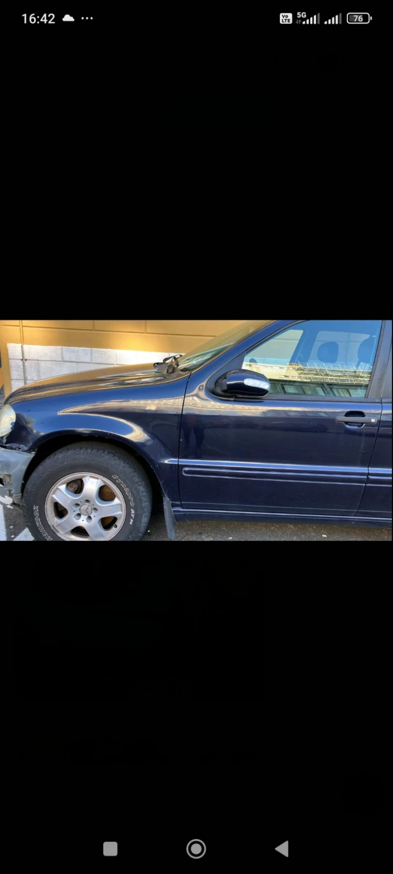 Mercedes-Benz ML 270, снимка 2 - Автомобили и джипове - 53060574