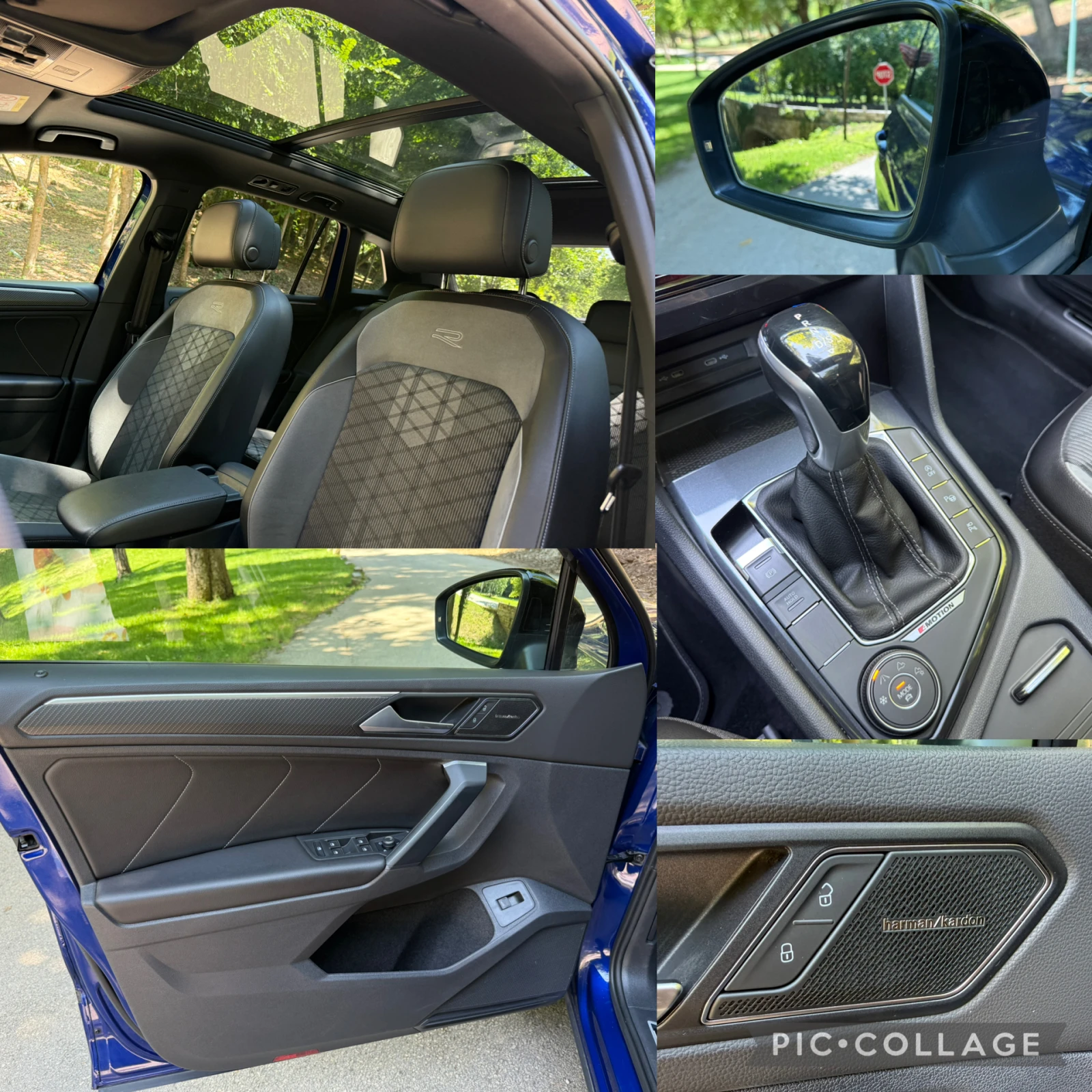 VW Tiguan 2.0TDI* 4MOTION* R-LINE* PANO* CAM360* DIST* IQ* , снимка 14 - Автомобили и джипове - 55294365