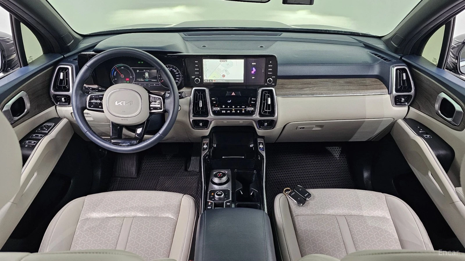 Kia Sorento PRESTIGE* HYBRID* 4x4* LANE* ОБДУХ, снимка 3 - Автомобили и джипове - 55442011