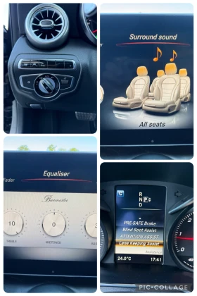 Mercedes-Benz C 220 /BURMESTER/LINE ASSIST/AMG-LINE/LED | Mobile.bg    11