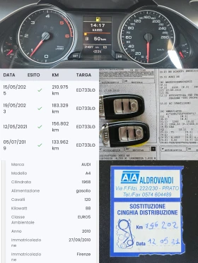 Обява за продажба на Audi A4 2.0TDI/FACELIFT/120k.c/LED/NAVI/БЛУТУТ/EURO 5A/ТОП ~11 800 лв. - изображение 11