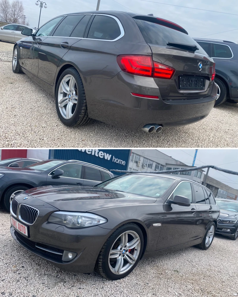 BMW 520 2.0d, 184кс, АВТОМАТ, КОЖА, ПОДГР, BXENON, НАВИ, K, снимка 6 - Автомобили и джипове - 40195022