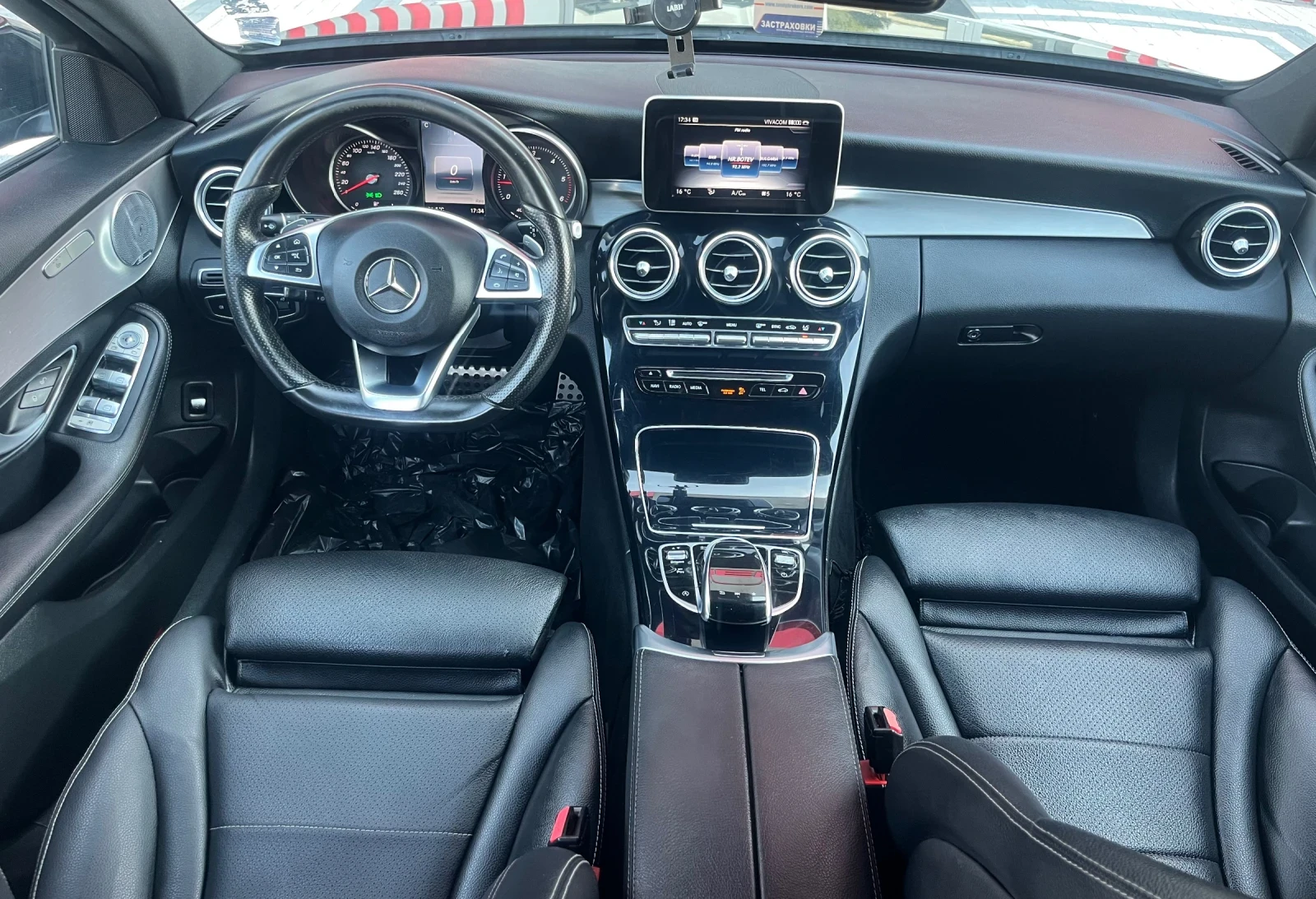 Mercedes-Benz C 220 AMG пакет FULL, снимка 7 - Автомобили и джипове - 55307065