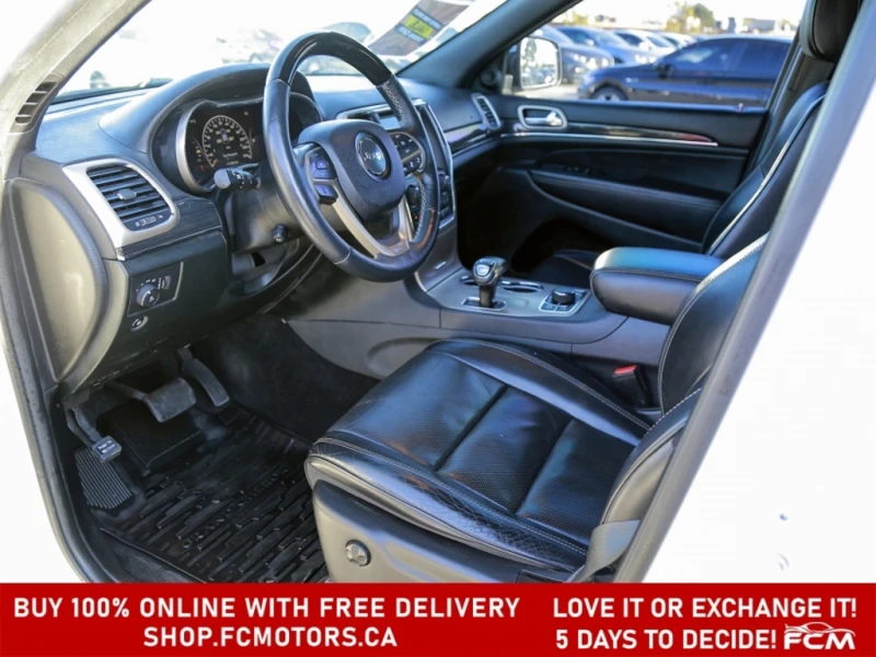 Jeep Grand cherokee Overland* 8zf* Обслужен* Гаранция, снимка 11 - Автомобили и джипове - 52681958