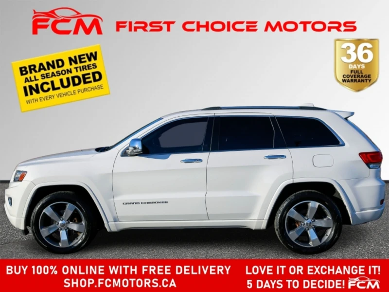 Jeep Grand cherokee Overland* 8zf* Обслужен* Гаранция, снимка 6 - Автомобили и джипове - 52681958