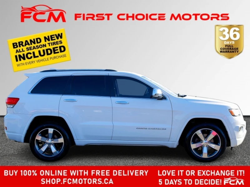 Jeep Grand cherokee Overland* 8zf* Обслужен* Гаранция, снимка 4 - Автомобили и джипове - 52681958