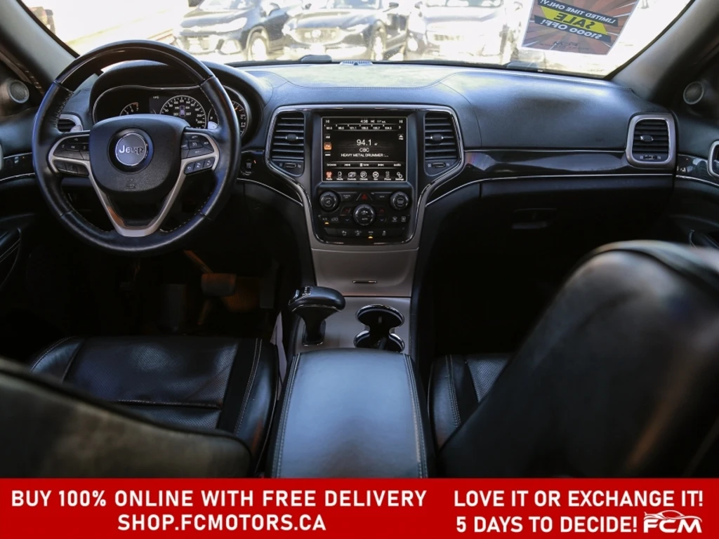 Jeep Grand cherokee Overland* 8zf* Обслужен* Гаранция - изображение 8