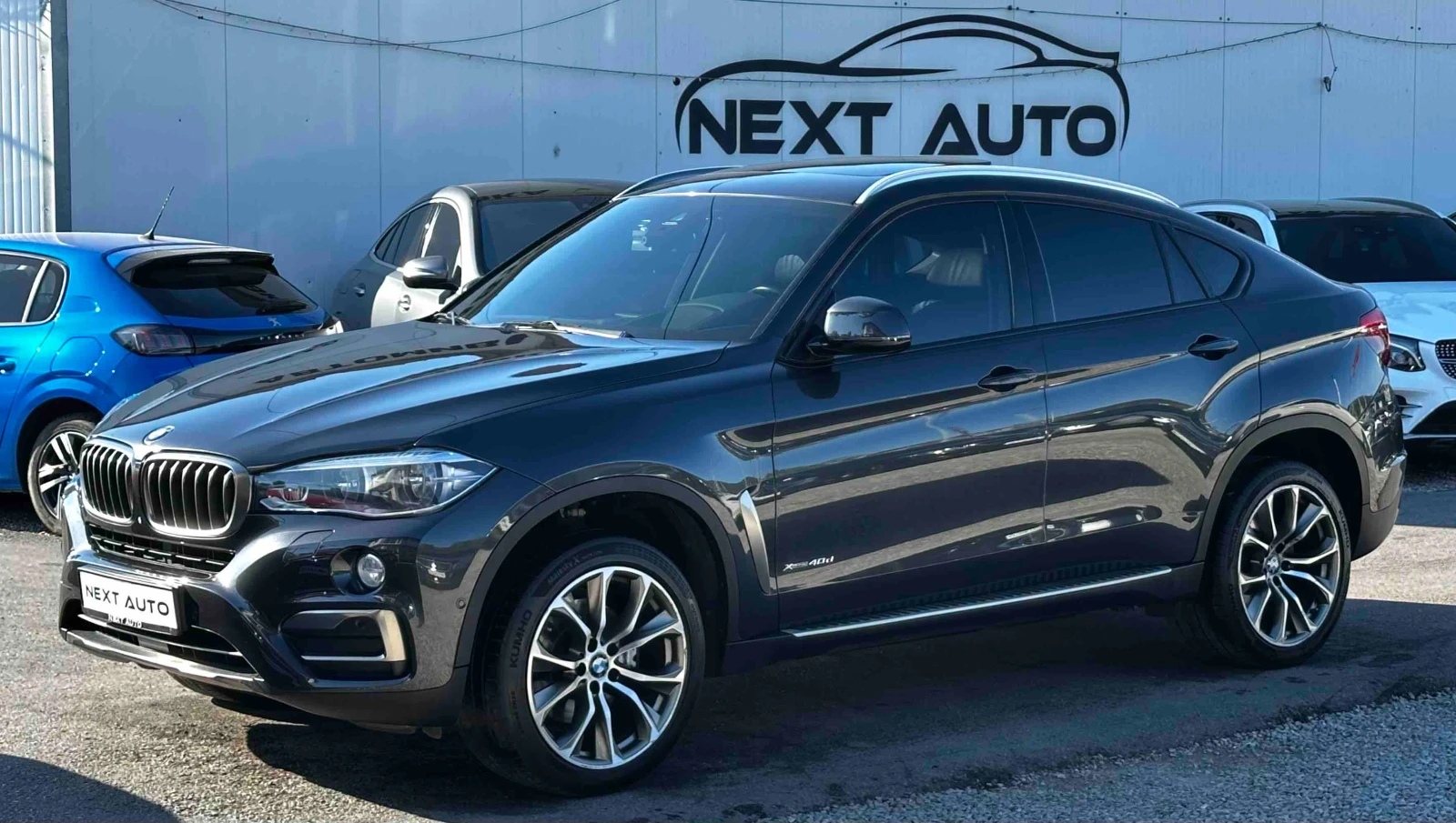 BMW X6 3.0D 313HP SOFT CLOSE H/K HUD 360' ОБДУХВАНЕ