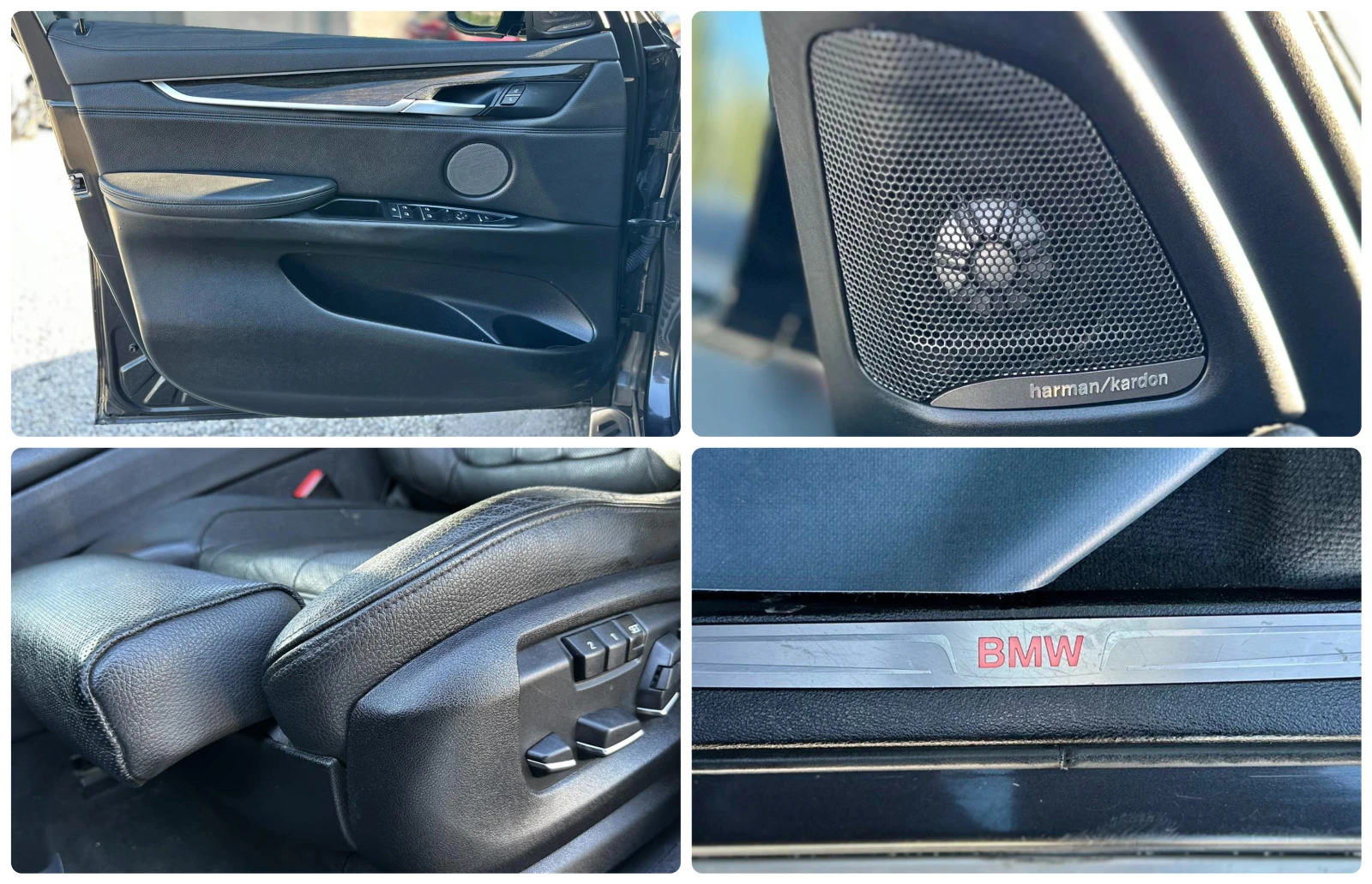 BMW X6 3.0D 313HP SOFT CLOSE H/K HUD 360' ОБДУХВАНЕ, снимка 15 - Автомобили и джипове - 56119549