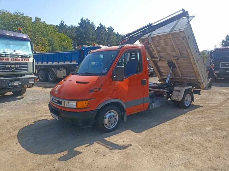 Iveco Daily Самосвал с кран