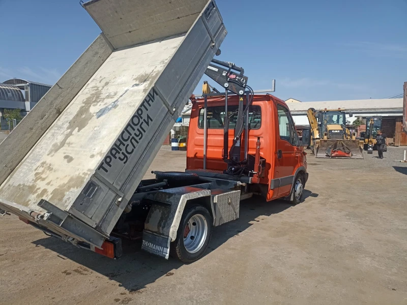 Iveco Daily Самосвал с кран, снимка 3 - Камиони - 53210036