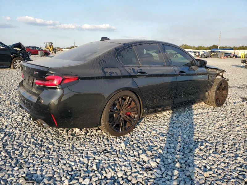 BMW M5 SOFT-CLOSE* МАСАЖ* ПОДГРЕВ* 360, снимка 3 - Автомобили и джипове - 52877871