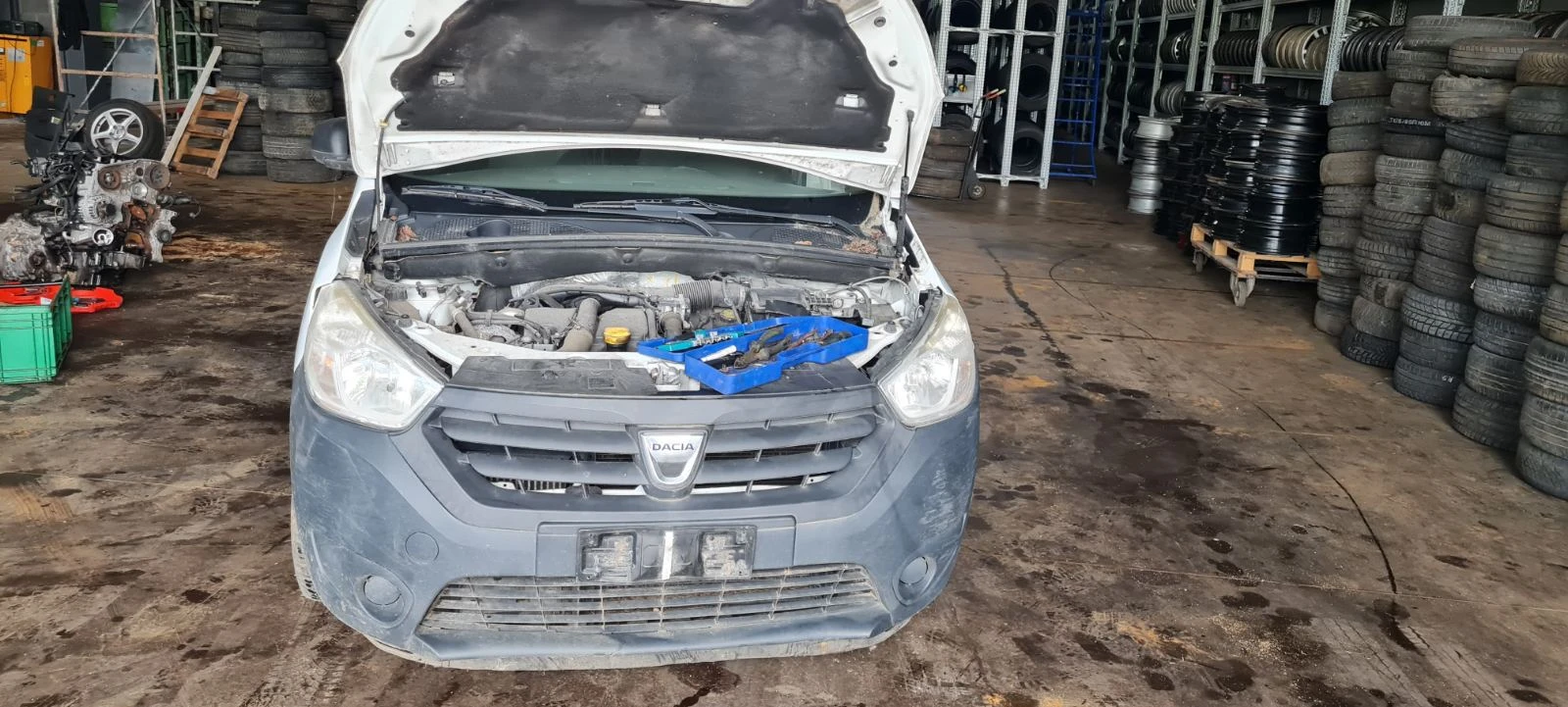 Dacia Dokker 1.5 DСI  К9КС61  2013 г.     САМО НА ЧАСТИ , снимка 1