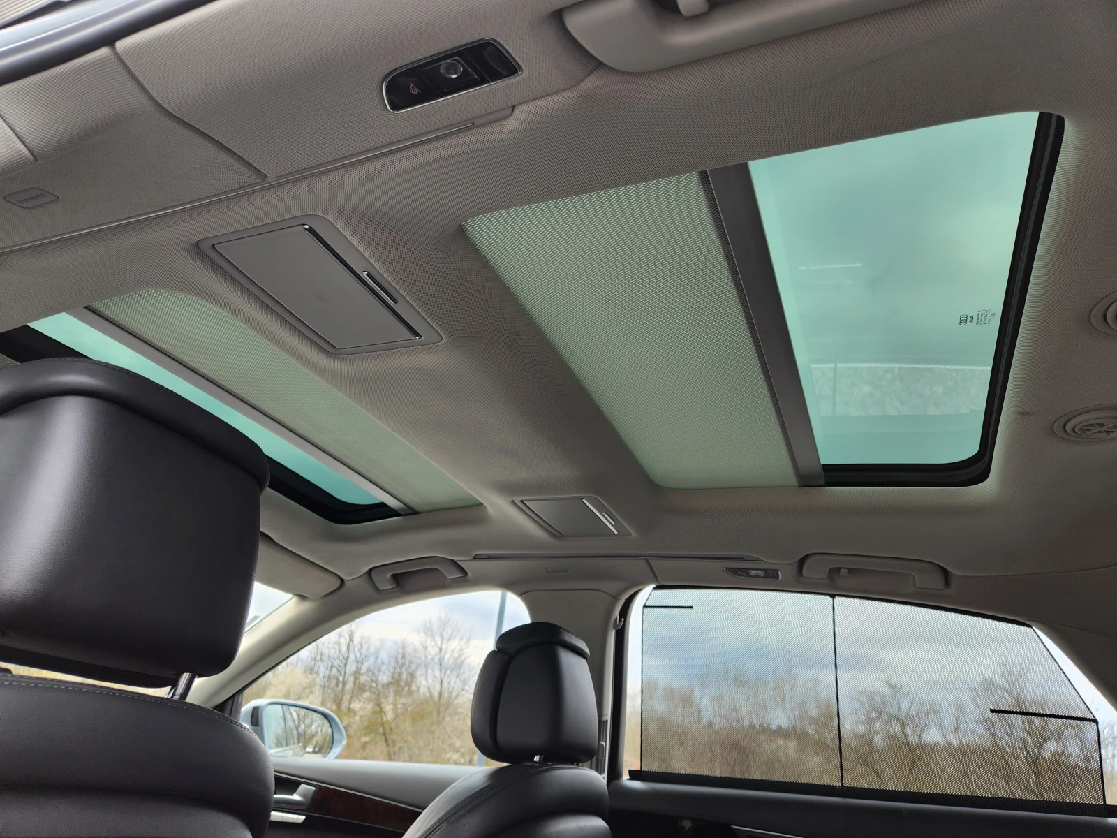 Audi A8 4.2TDI  Германия Long Нави Кожа Обдухване Панорама | Mobile.bg — изображение 14