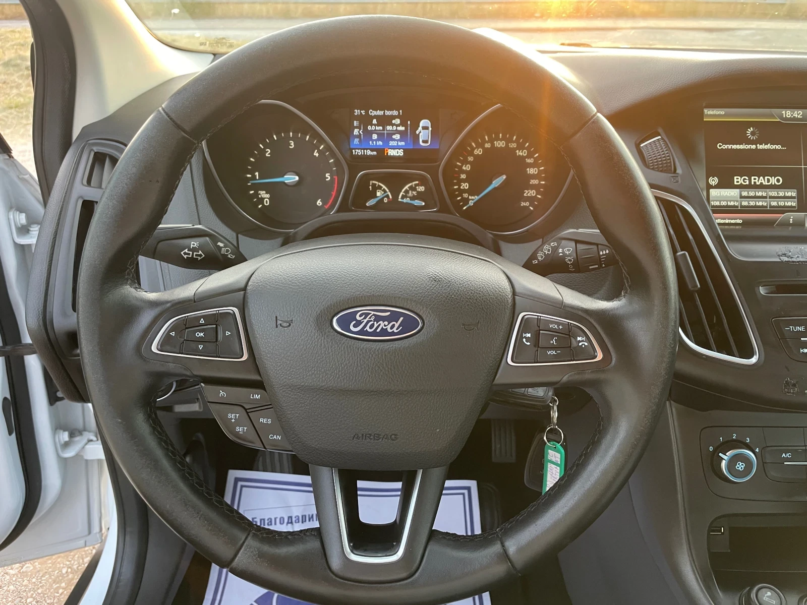 Ford Focus 1.5TDCI-120-NAVI-ITALIA | Mobile.bg — изображение 17